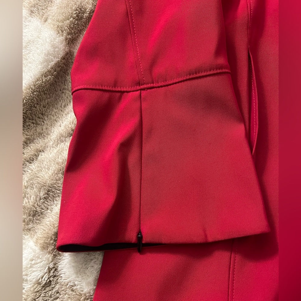 Jones Newyork women’s Red Hooded coat - Picture 4 of 5